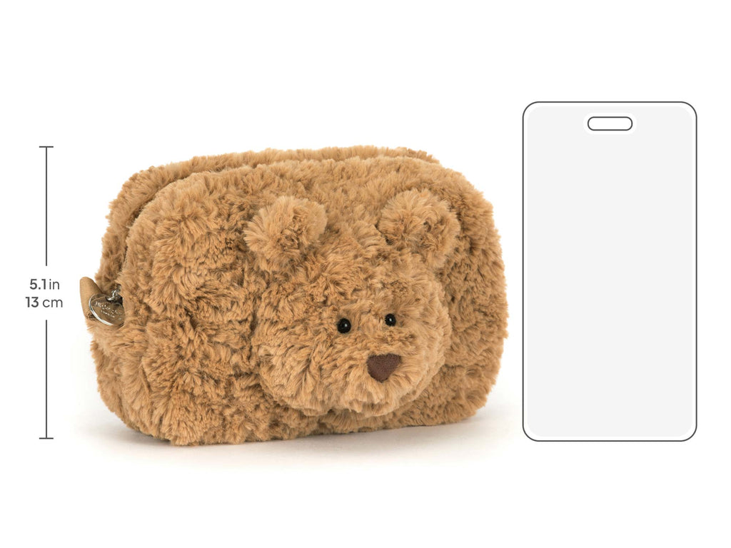 Bartholomew Bear Pouch, size chart