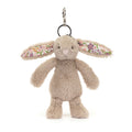 Blossom Beige Bunny 'Petal' Bag Charm, Main View