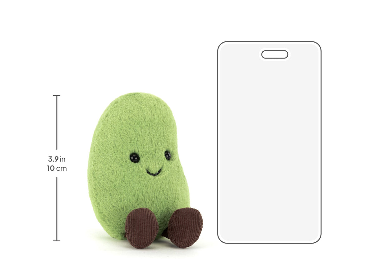 Amuseables Soyella Edamame Bean, size chart