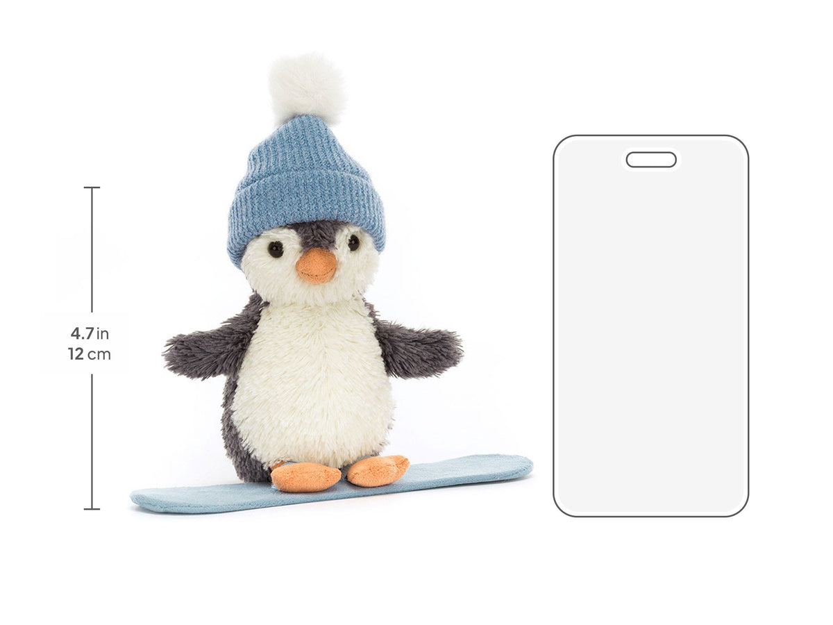 Peanut Penguin Snowboarding, size chart