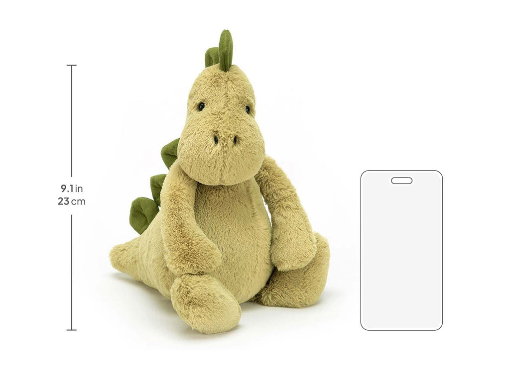 Bashful Dino Medium, size chart